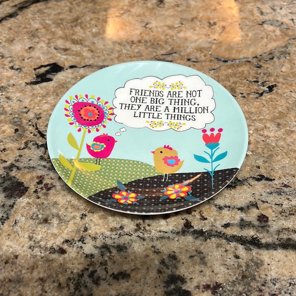 Natural Life, Round Jewelry Tray
